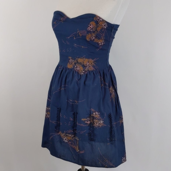 blue silk slip dress VS 2002 
